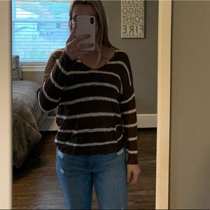 Charlotte Russe Striped Sweater